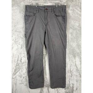 Milwaukee Work Pants Gray Cargo Utility Pockets Straight Leg Mens 38x30
